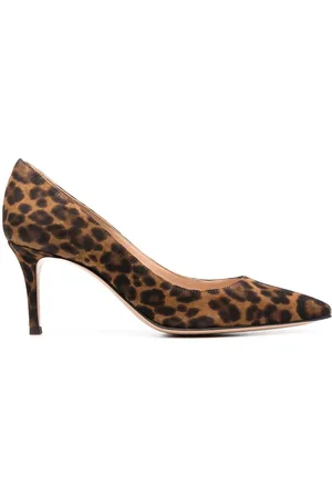Gianvito Rossi Pumps mit Leoparden-Print 80mm