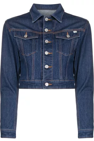 Fiorucci Damen Jeansjacken - Klassische Cropped-Jeansjacke