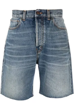 haikure Ausgefranste Jeans-Shorts