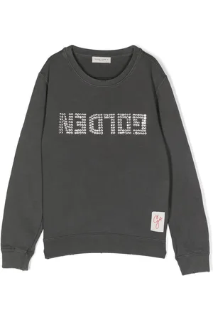 Golden Goose Sweatshirt mit Kristallen