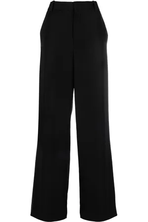 Balmain Halbhohe Wide-Leg-Hose