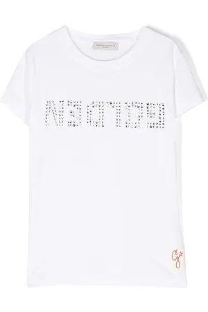 Golden Goose T-Shirt mit Kristallen
