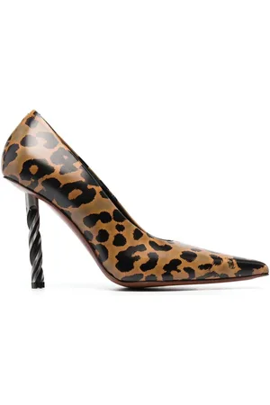 Vetements Pumps mit Leoparden-Print