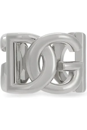 Dolce & Gabbana Breiter Ring mit Logo