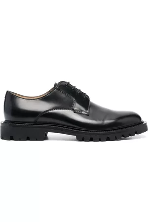 Scarosso Herren Halbschuhe mit dicker Sohle - Derby-Schuhe mit dicker Sohle
