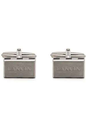 Lanvin Manschettenknöpfe mit Logo-Gravur