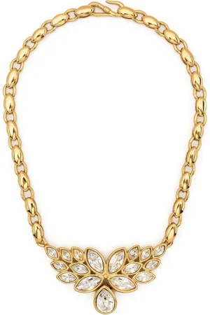 Saint Laurent Halskette mit Strass