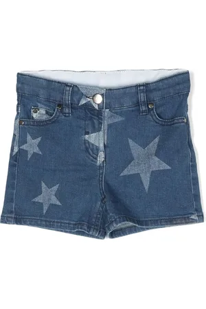 Stella McCartney Jeans-Shorts mit Stern-Print