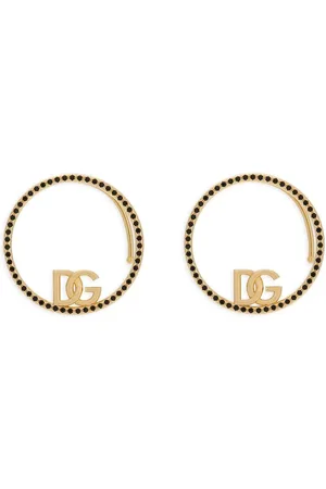 Dolce & Gabbana Ear Cuffs mit strassverziertem DG-Logo