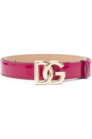Dolce & Gabbana Gürtel aus Lackleder