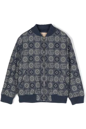 Gucci Sommerjacken - Bomberjacke mit Monogramm-Jacquardmuster