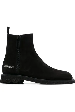 OFF-WHITE Schnürstiefel mit Logo-Print
