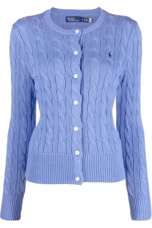 Ralph Lauren Cardigan mit Zopfmuster
