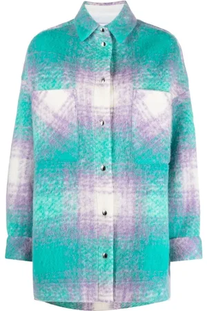 IRO Karierte Valaria Hemdjacke