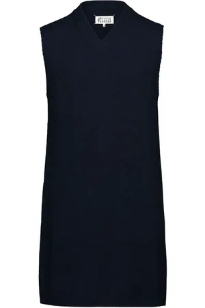 Maison Margiela Minikleid mit V-Ausschnitt