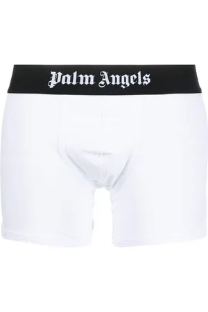 Palm Angels Shorts mit Logo-Bund