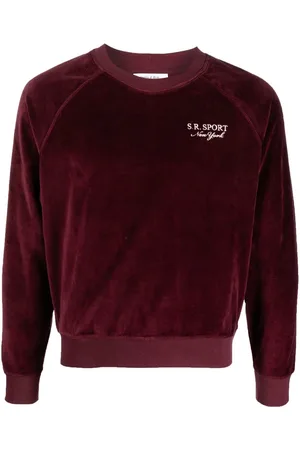 Sporty & Rich Sweatshirt mit Logo-Stickerei