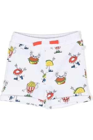 Stella McCartney Joggingshorts mit grafischem Print