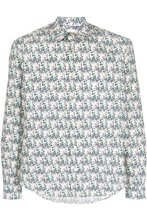 Paul Smith Hemd mit Blumen-Print
