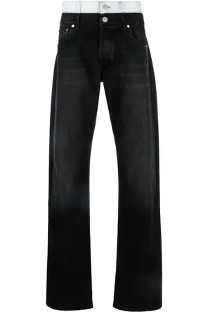 VTMNTS Halbhohe Straight-Leg-Jeans