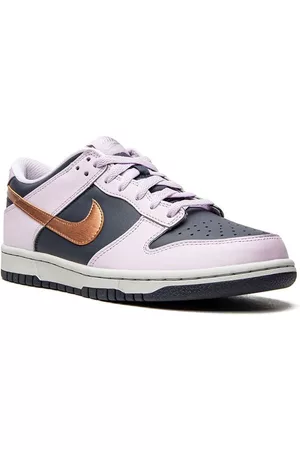 Nike Flache Sneakers - Dunk Low Copper Swoosh Sneakers
