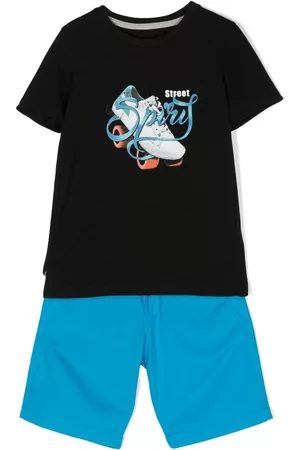 Lapin House Jungen Anzüge mit kurzer Hose - Set aus Street Spirit T-Shirt und Shorts