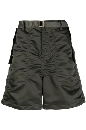 SACAI Shorts mit Schnallenverschluss