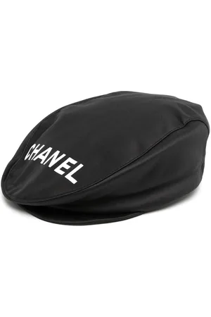 CHANEL 1990-2000s Baseballkappe mit Logo-Print