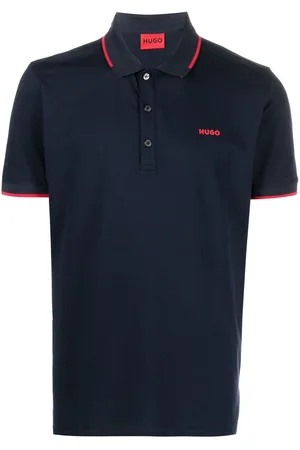 HUGO BOSS Poloshirt mit Logo-Print