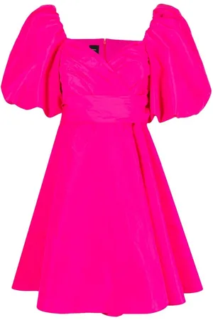 Pinko Ausgestelltes Kleid mit Puffärmeln