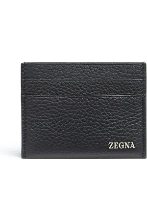 Ermenegildo Zegna Kartenetui mit Logo-Schild