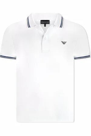 Emporio Armani Poloshirt mit Logo-Print