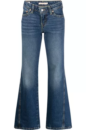Levi's Damen Bootcut Jeans - Tief sitzende Schlagjeans
