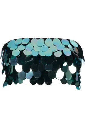 Ilkyaz Ozel Bandeau-Top mit Pailletten