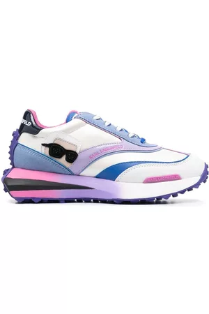 Karl Lagerfeld Damen Sneakers - Sneakers mit Kontrasteinsätzen