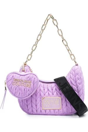 VERSACE Schultertasche aus Faux-Leder