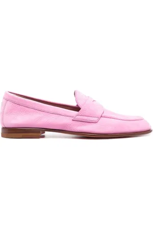 santoni Penny-Loafer mit mandelförmiger Kappe 15mm