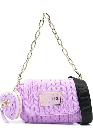 VERSACE Schultertasche aus Faux-Leder