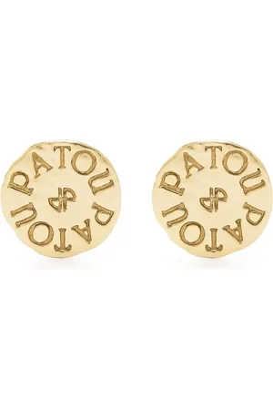 Patou Ohrringe mit Logo-Gravur