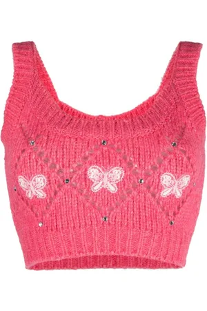Alessandra Rich Gestricktes Top