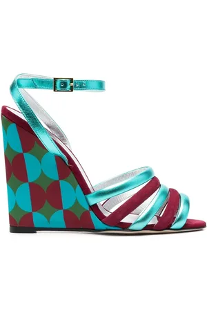 La DoubleJ Wedge-Sandalen 135mm