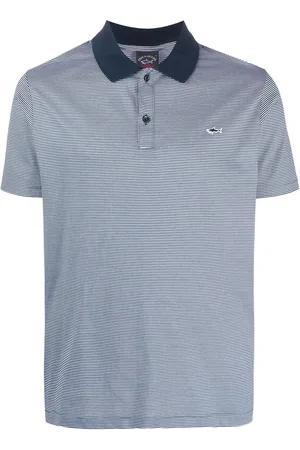 Paul & Shark Gestreiftes Poloshirt mit Logo