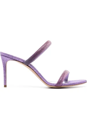 Casadei Julia Hollywood Mules mit Glitter 90mm