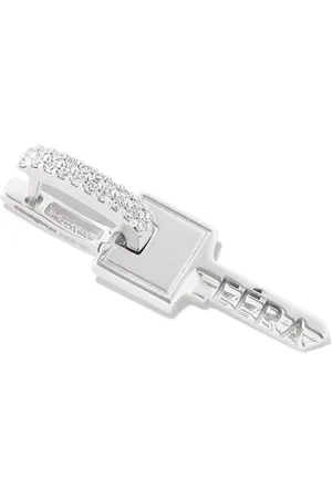 Eera 18kt Weißgoldohrring mit Diamanten