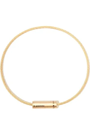 Le Gramme 18kt Gelbgoldarmband im Kabeldesign