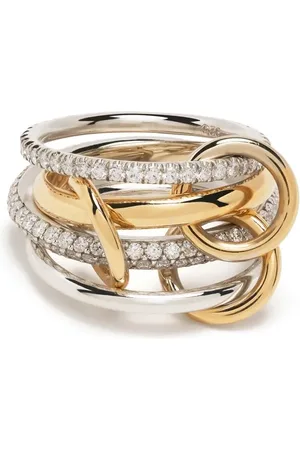 SPINELLI KILCOLLIN 18kt Gelb- und Weißgoldring mit einem Diamanten