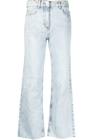 IRO Ausgeblichene Straight-Leg-Jeans