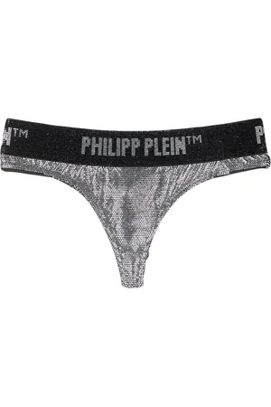 Philipp Plein String mit Kristallen