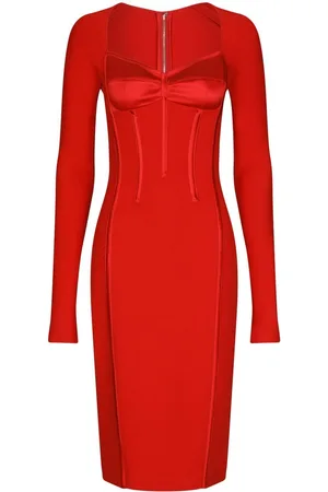 Dolce & Gabbana Kleid mit langen Ärmeln