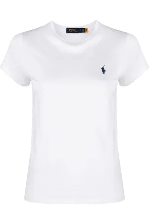Ralph Lauren T-Shirt mit Polo Pony-Stickerei